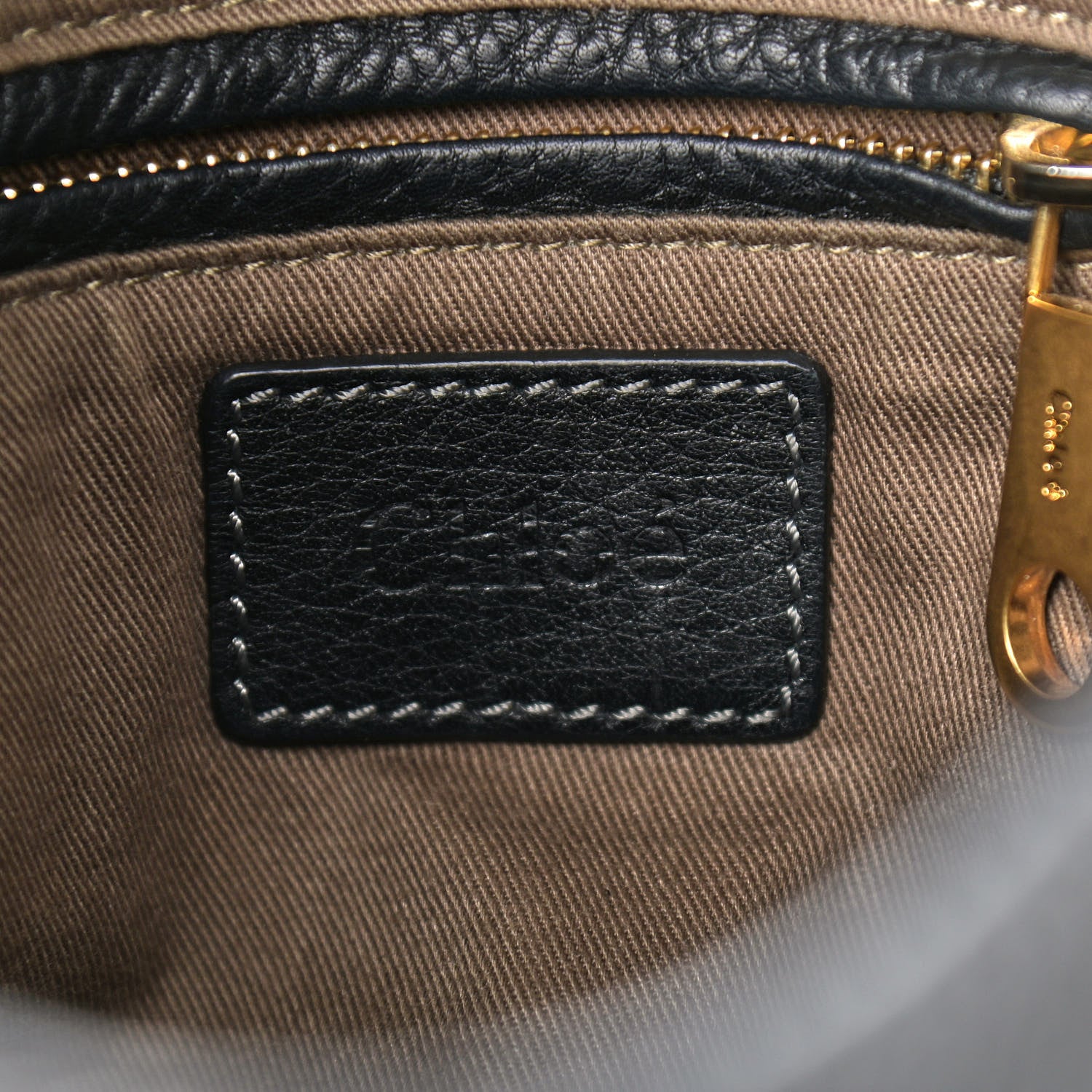 Chloe Calfskin Medium Marcie Round Zip Crossbody Bag Black 6 of 11