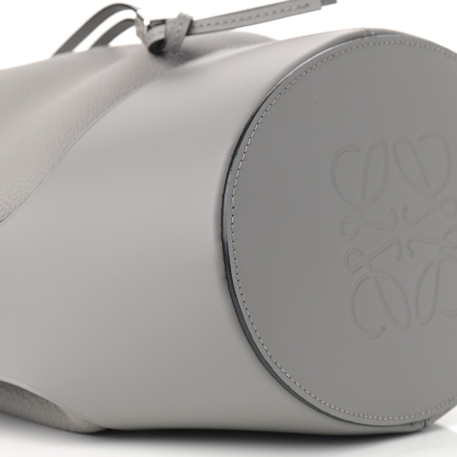 Loewe Calfskin Medium Balloon Bucket Bag Smoke 8 of 9