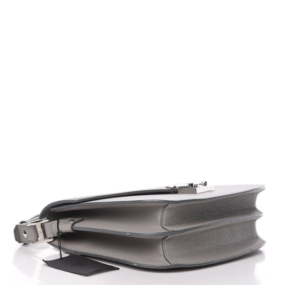 MCM Grained Calfskin Patricia Park Avenue Crossbody Bag Arch Grey 4 of 11
