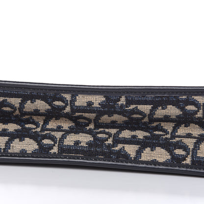 Christian Dior Monogram Pouch Clutch Blue 8 of 12