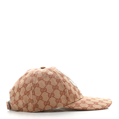 Gucci X MLB Monogram SF Giants Baseball Hat 55-59 Beige Ruggine 5 of 13