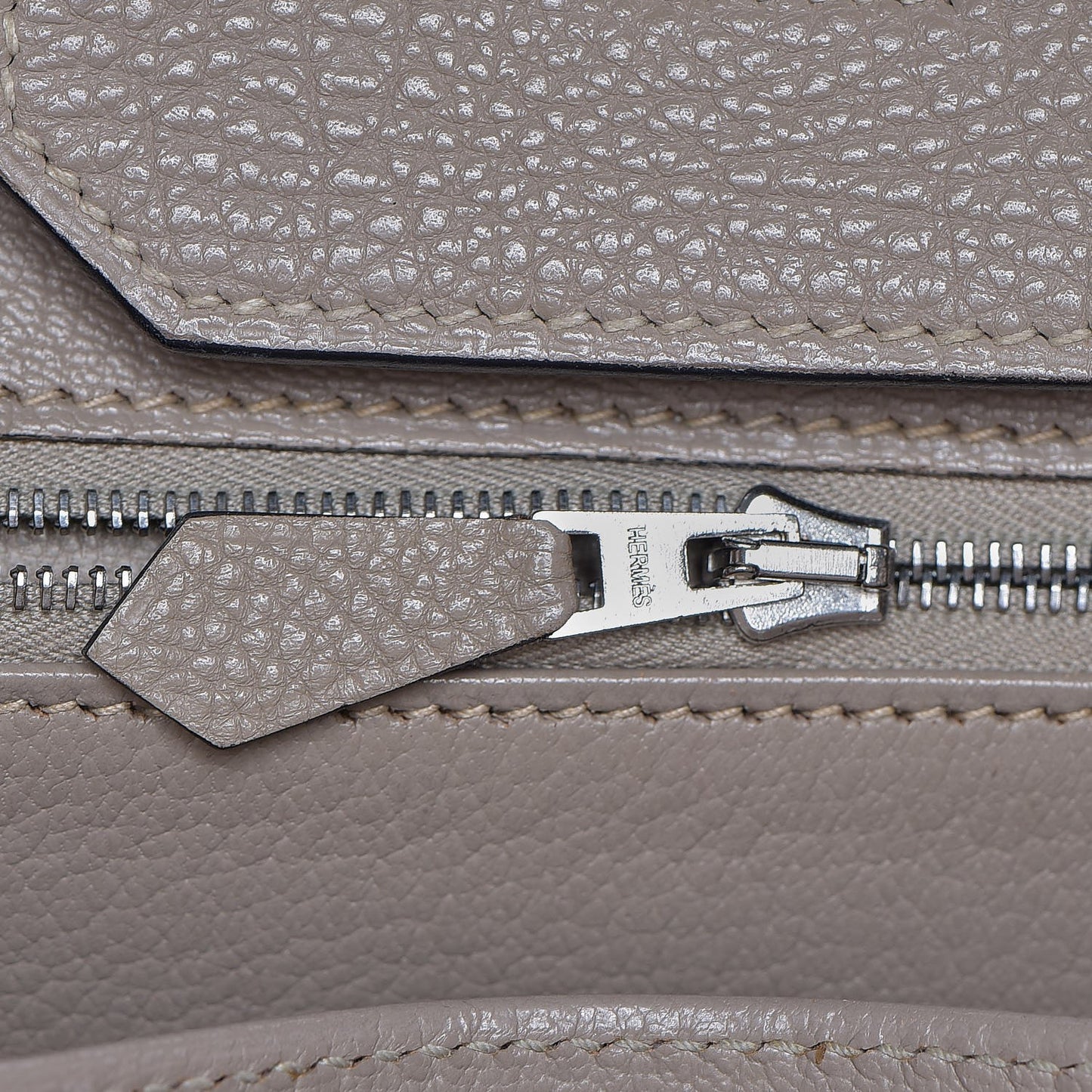 Togo Birkin 35 Gris Tourterelle