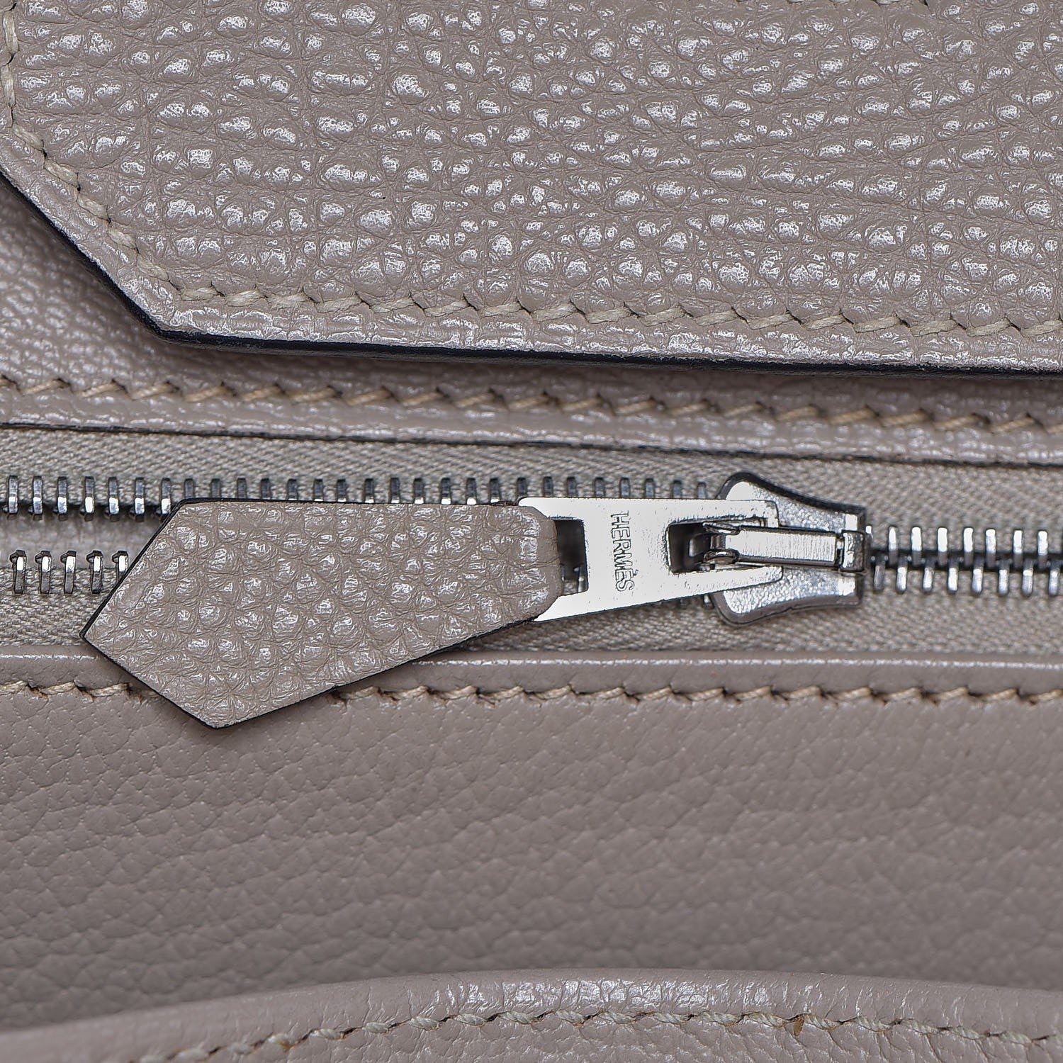 Hermes Togo Birkin 35 Gris Tourterelle 12 of 33