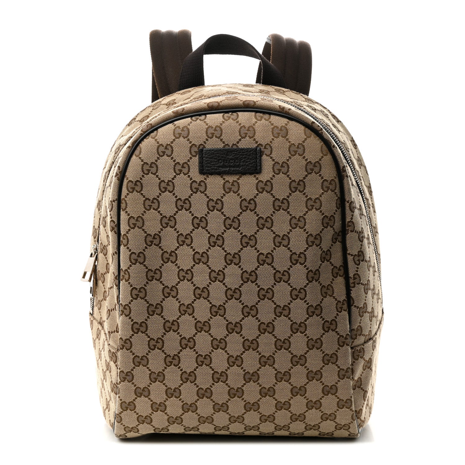 Gucci Monogram Travel Backpack Dark Brown 1 of 10