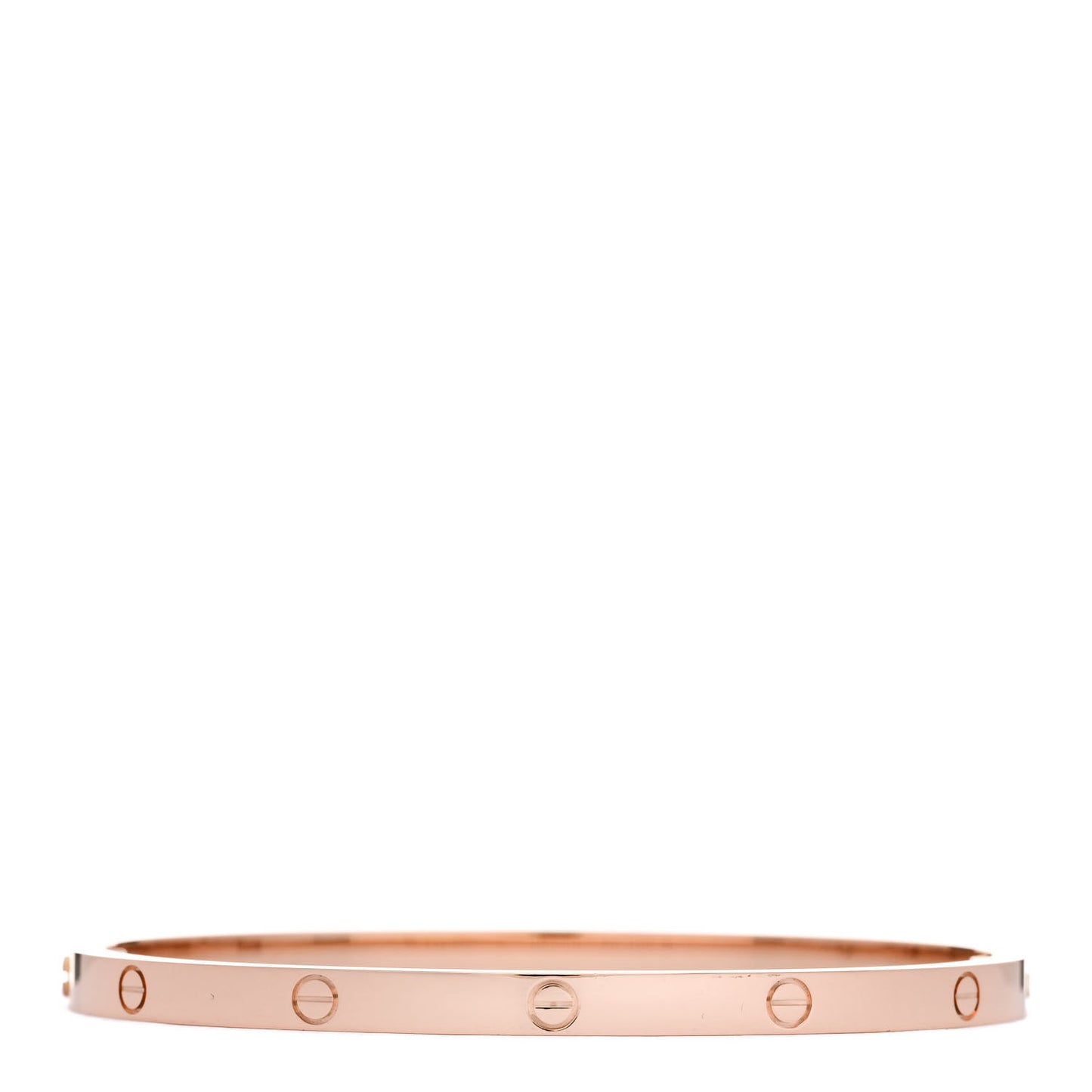 18K Pink Gold Small LOVE Bracelet 16