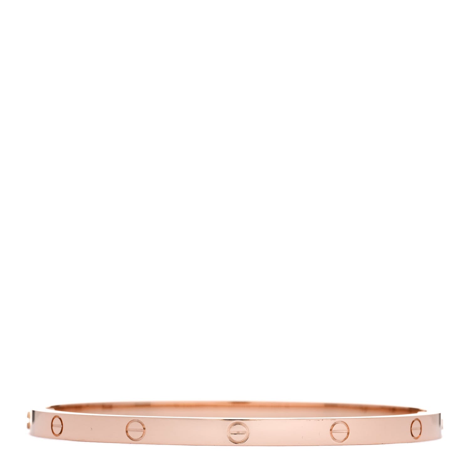Cartier 18K Pink Gold Small LOVE Bracelet 16 2 of 8