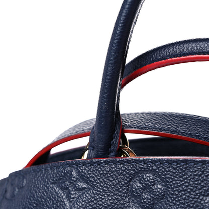 Louis Vuitton Empreinte Montaigne MM Marine Rouge 19 of 20