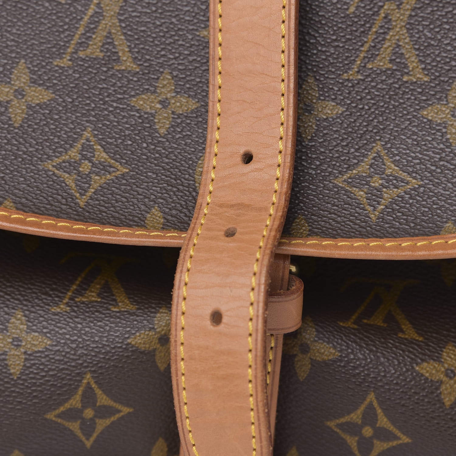 Louis Vuitton Monogram Saumur 35 8 of 14