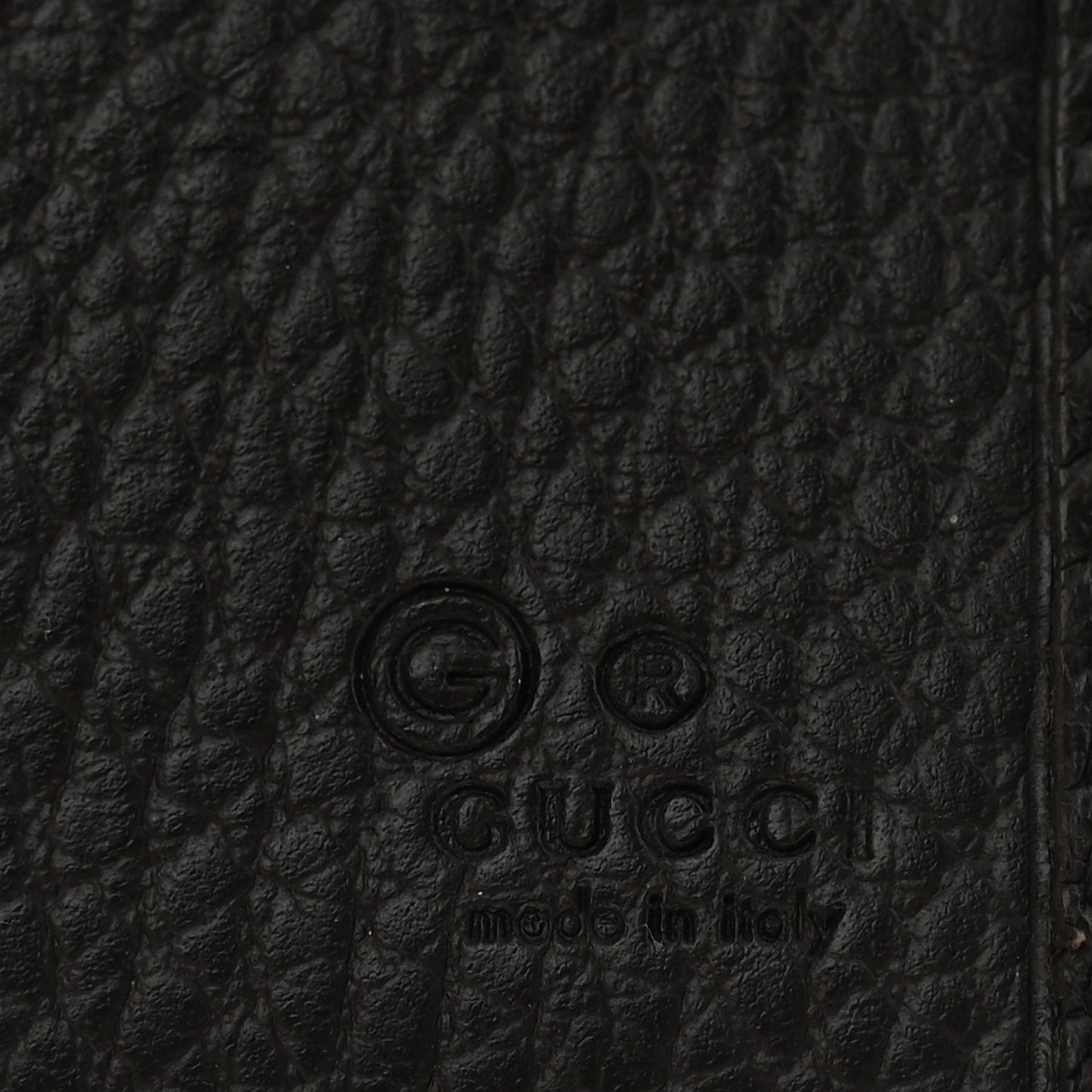 Mens Monogram Bi-Fold Wallet Dark Brown