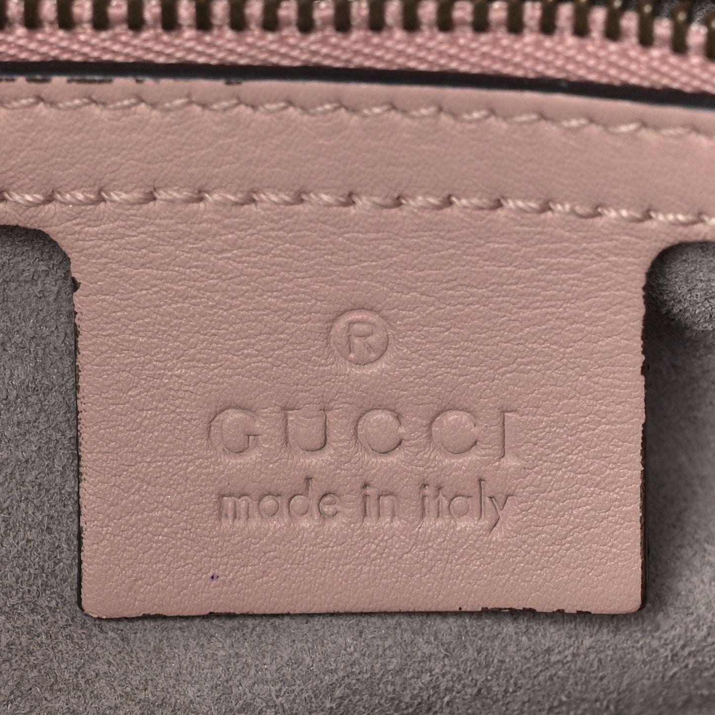 Calfskin Matelasse GucciGhost Medium GG Marmont Chain Shoulder Bag Perfect Pink Rosa Ivory
