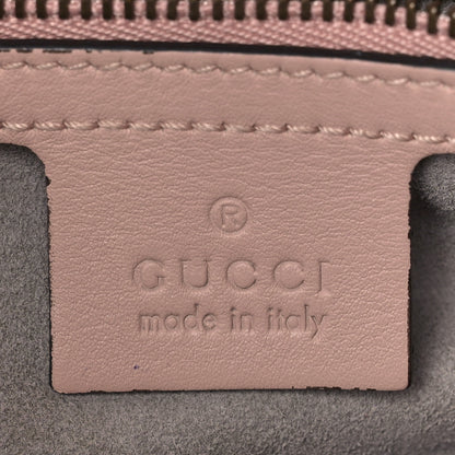 Gucci Calfskin Matelasse GucciGhost Medium GG Marmont Chain Shoulder Bag Perfect Pink Rosa Ivory 7 of 11