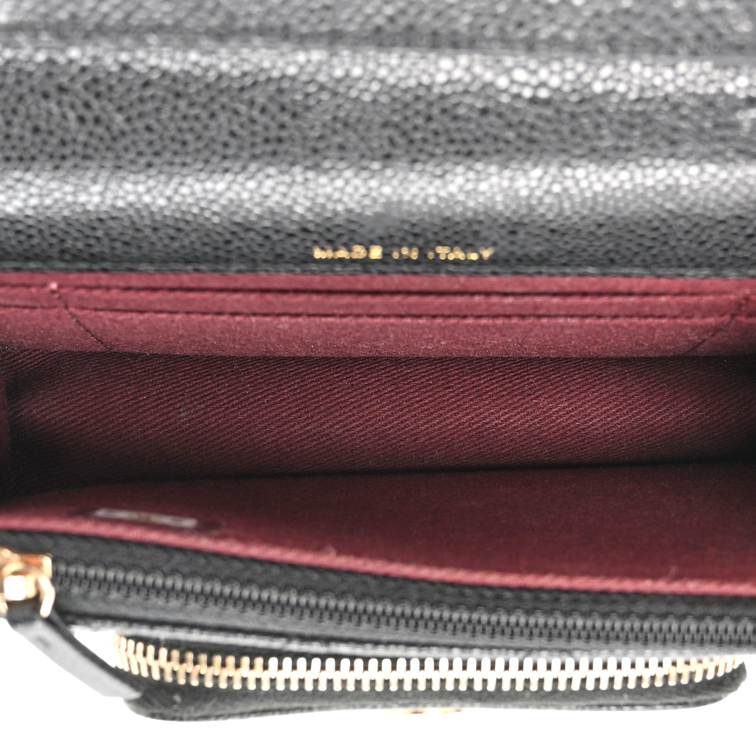 Chanel Caviar Quilted Business Affinity Clutch With Chain Black 5 of 12