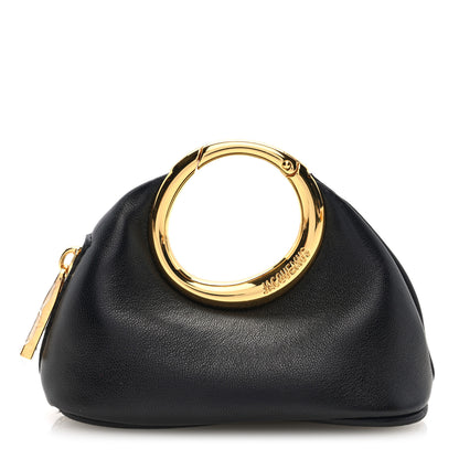 Jacquemus Lambskin Le Porte Calino Ring Top Handle Bag Black 1 of 6