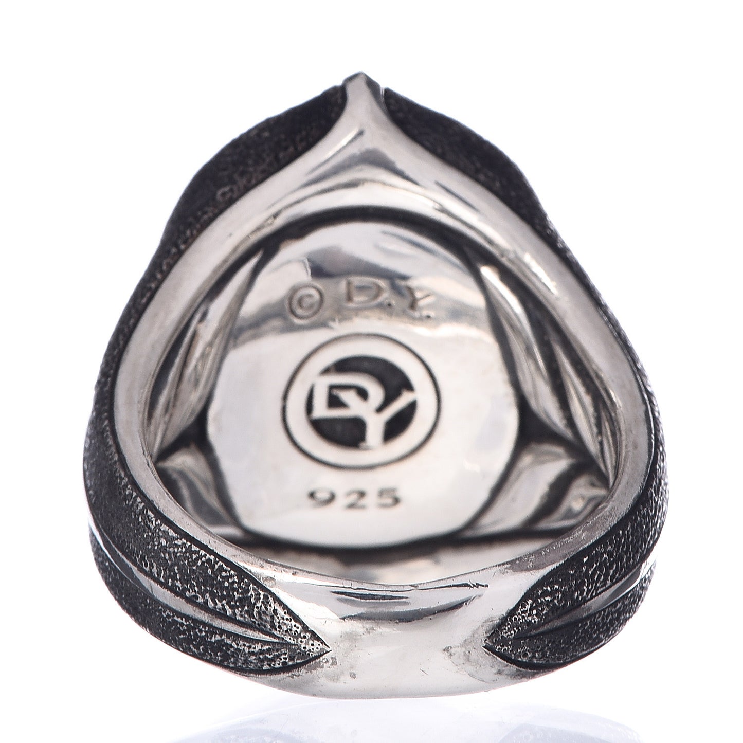 Sterling Silver Moonstone Mens Oval Ring 60 9
