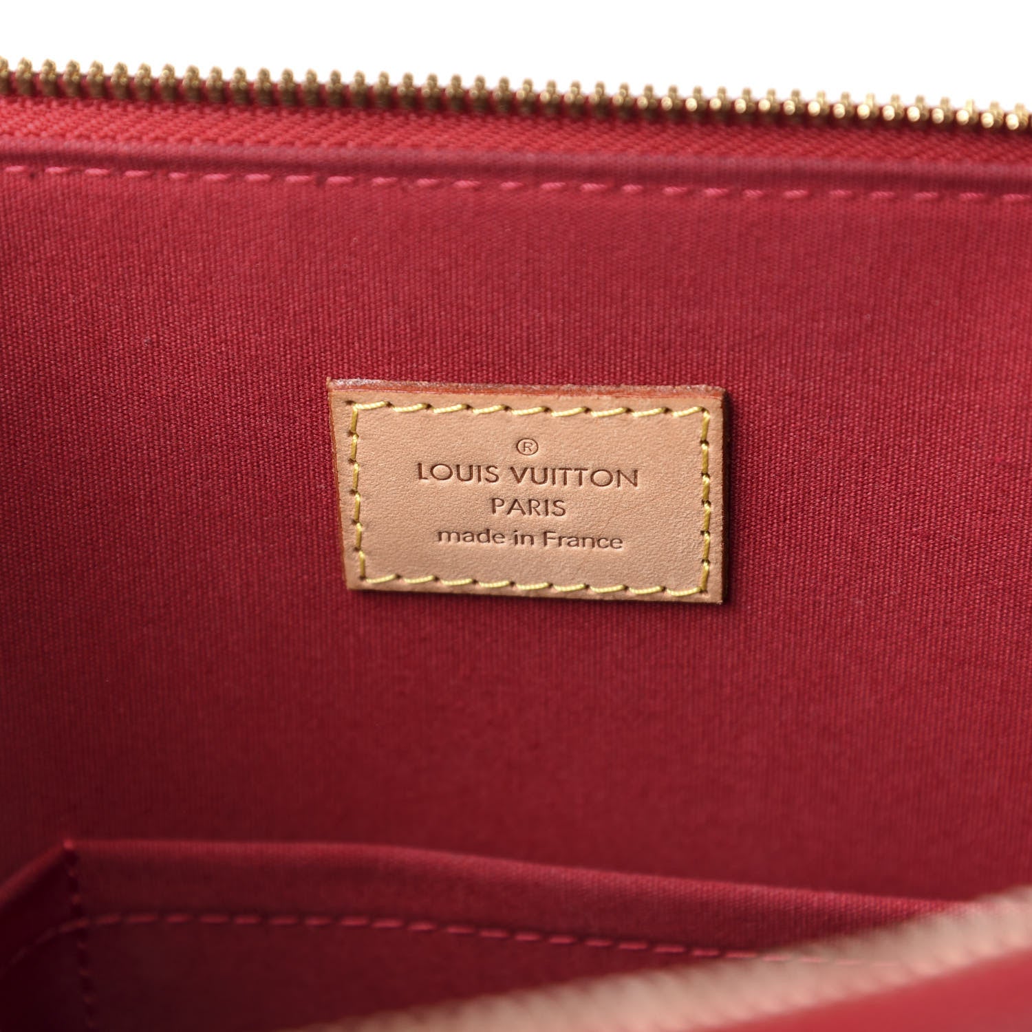 Louis Vuitton Vernis Alma GM Pomme D'Amour 15 of 18