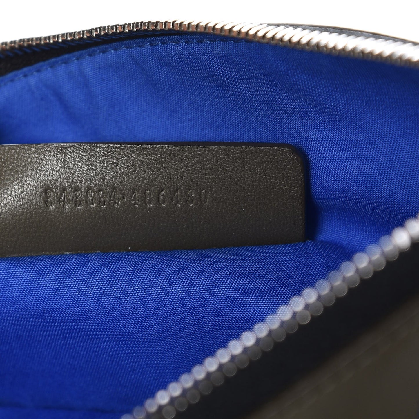 Leather Rib Cage Clutch