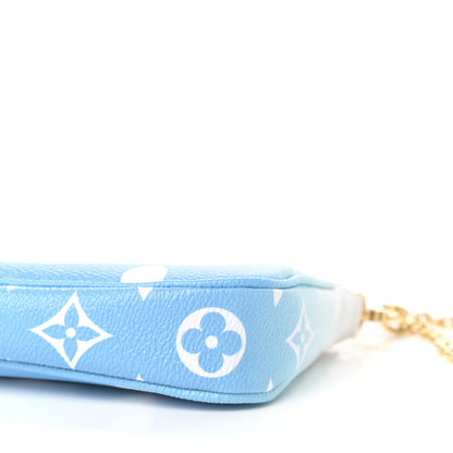 Louis Vuitton Monogram Giant By The Pool Multi Pochette Accessories Mini Pochette Blue 8 of 9