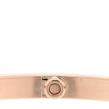 Cartier 18K Pink Gold Small LOVE Bracelet 19 6 of 6