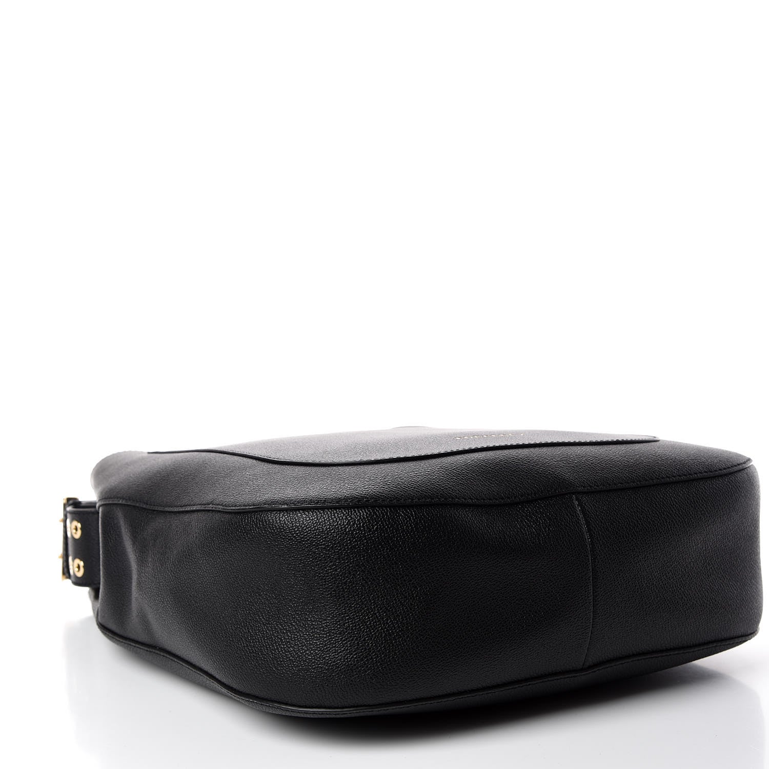 Burberry Soft Grainy Calfskin Studded Small Elmstone Hobo Black 4 of 9