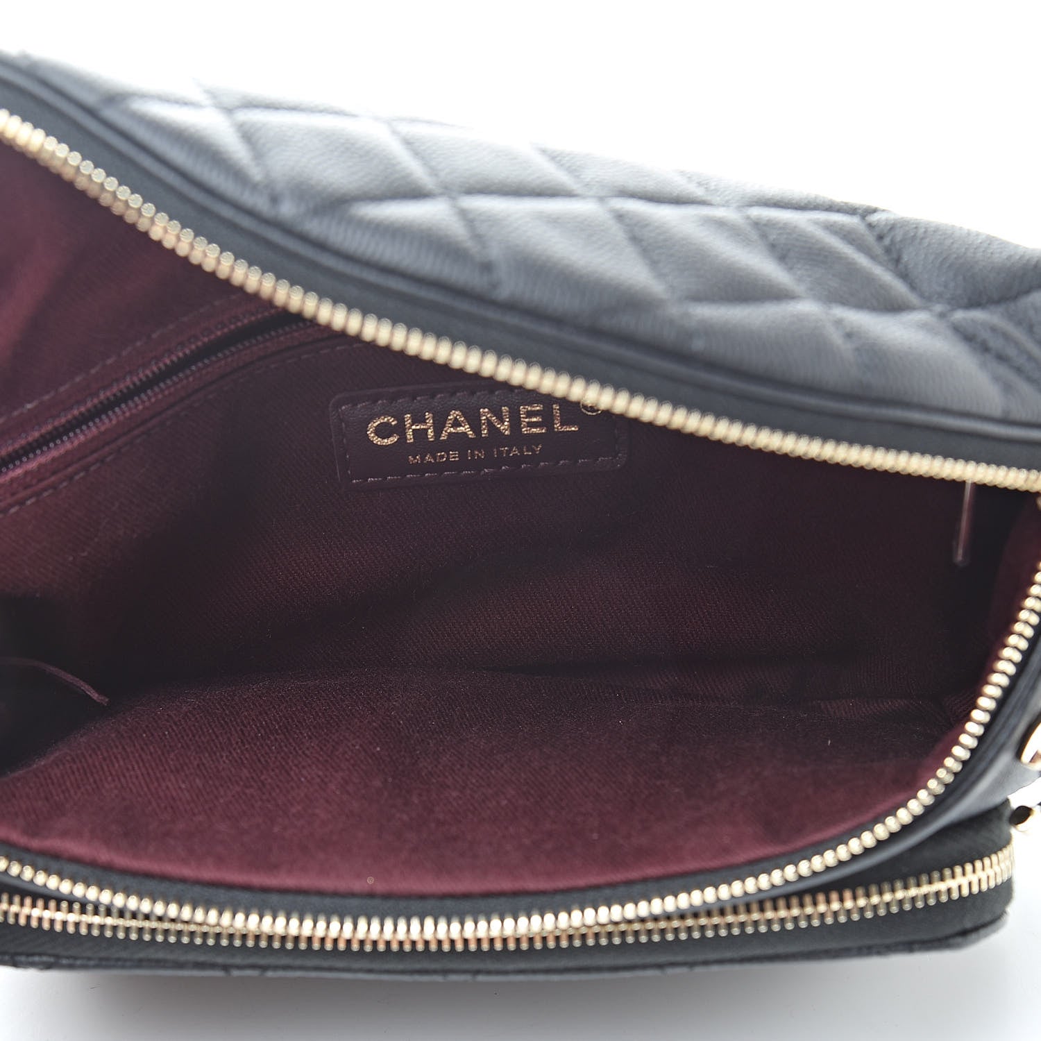 Chanel Caviar Quilted Business Affinity Waist Belt Bag Black 5 of 11