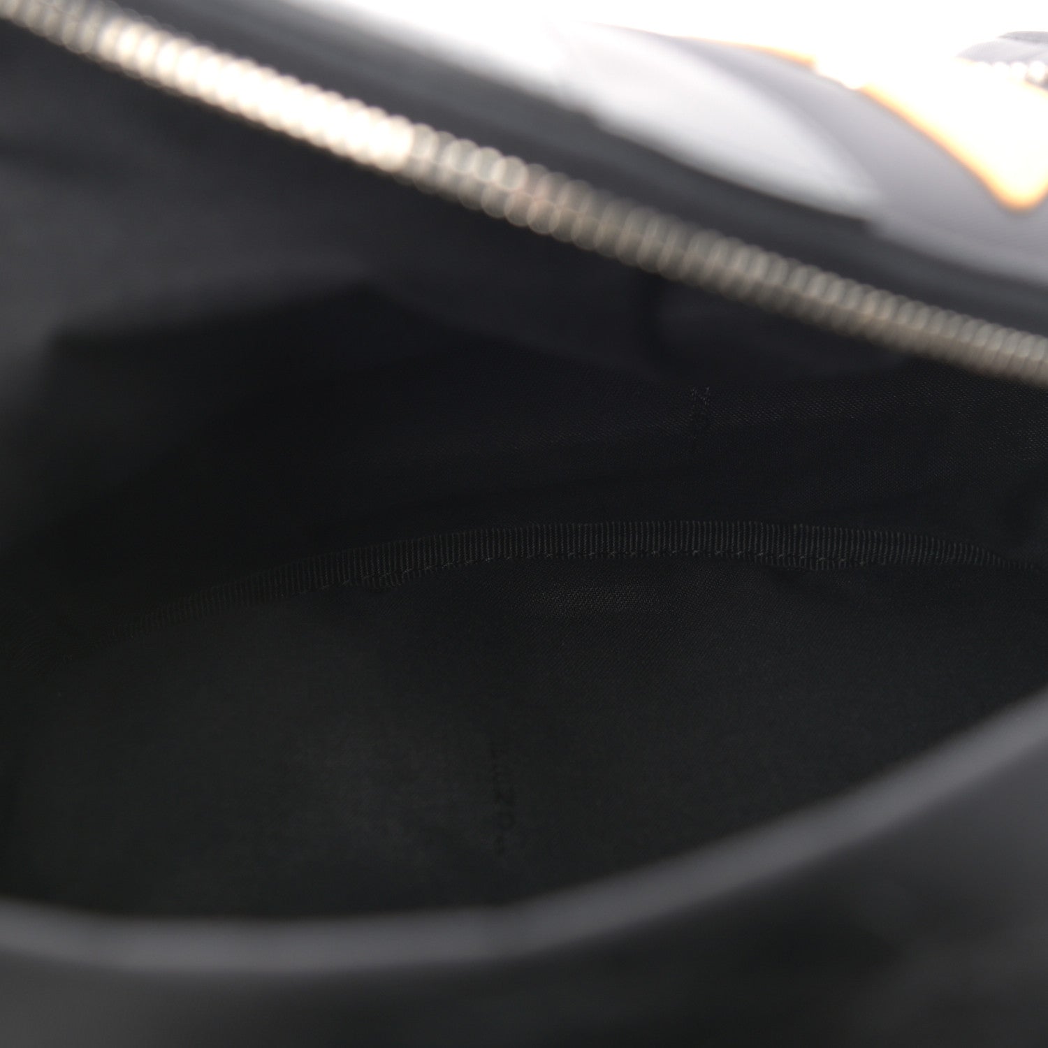 Fendi Nylon Vitello Dolce Goat Fox Fur Crocodile Monster Eyes Mini Backpack Black Sunflower 4 of 9