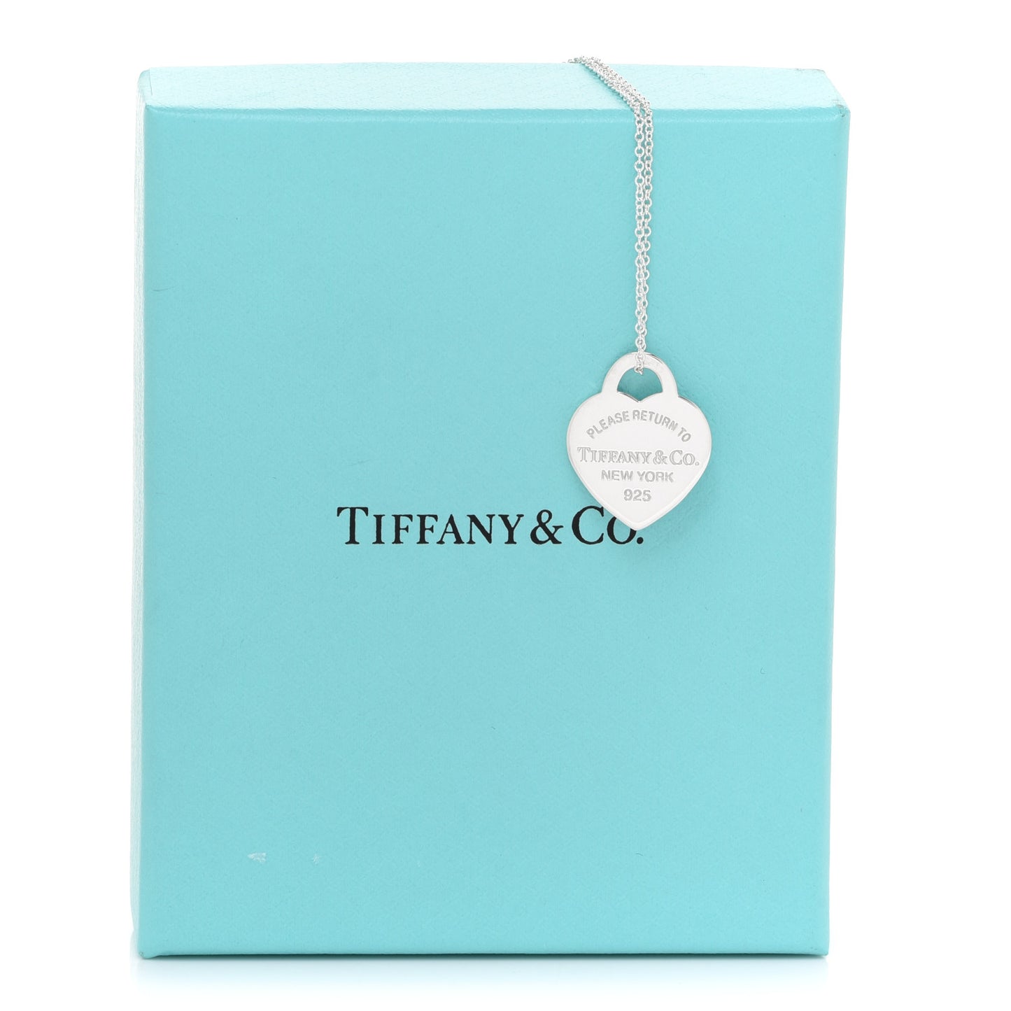 Sterling Silver Small Return to Tiffany Heart Pendant Necklace