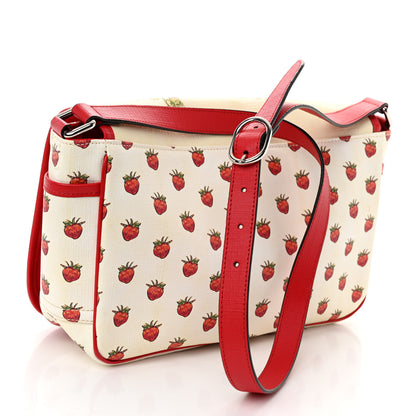 Gucci Coated Canvas Love Parade Kids Strawberry Fairy Messenger Bag Multicolor 3 of 10