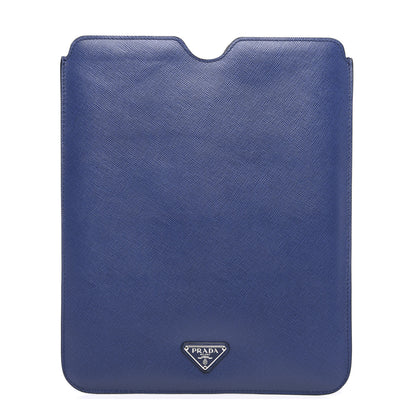 Prada Saffiano iPad Sleeve Case Cobalto 1 of 5
