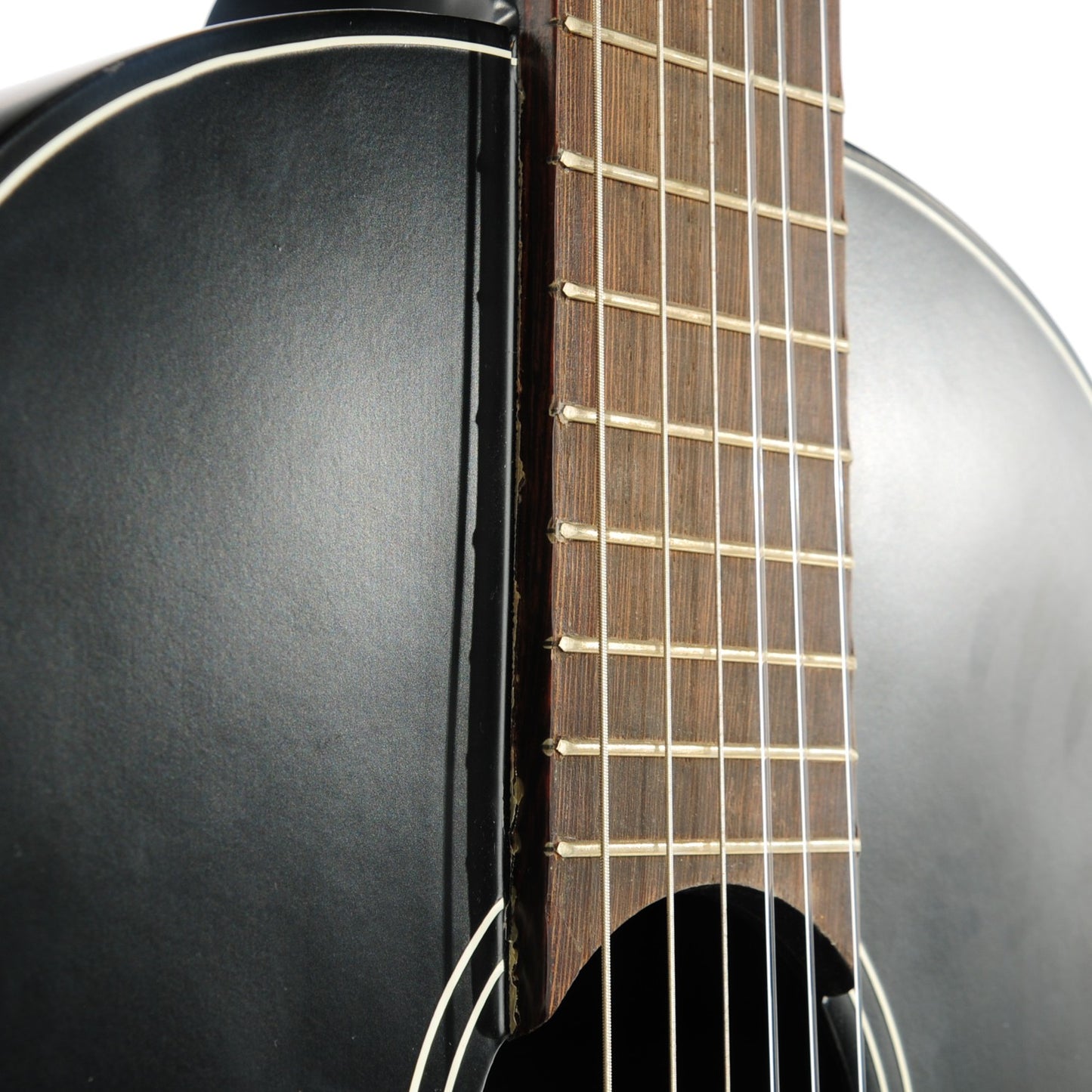 Redwood Logo Acoustic Guitar Black