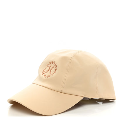 Hermes Cotton Davis H Primavera Cap 57 White Creme 1 of 9