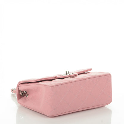 Chanel Caviar Quilted Mini Square Flap Pink 4 of 7