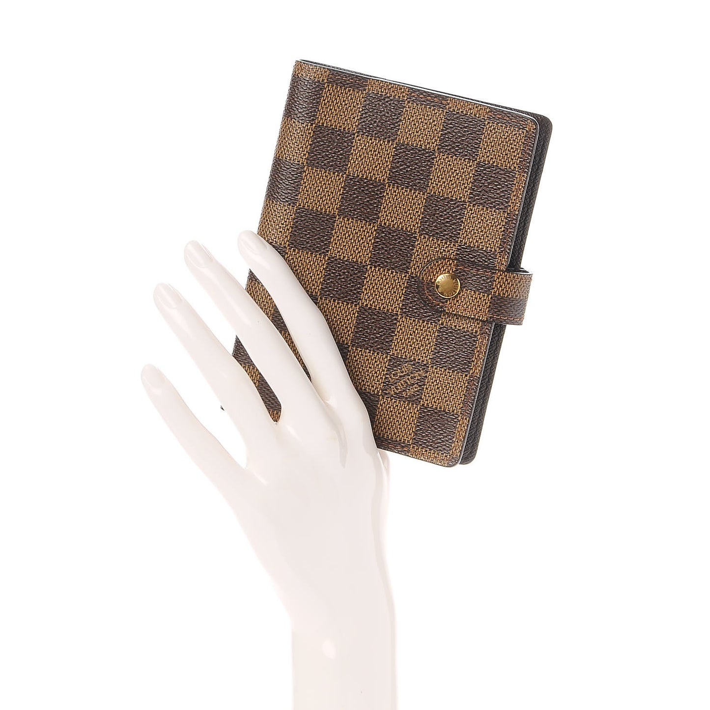 Damier Ebene Small Ring Agenda Cover