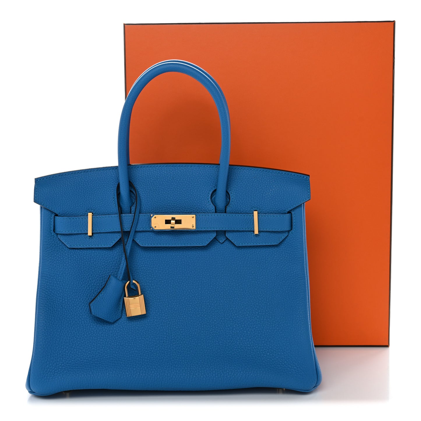 Togo Birkin 30 Bleu Zanzibar
