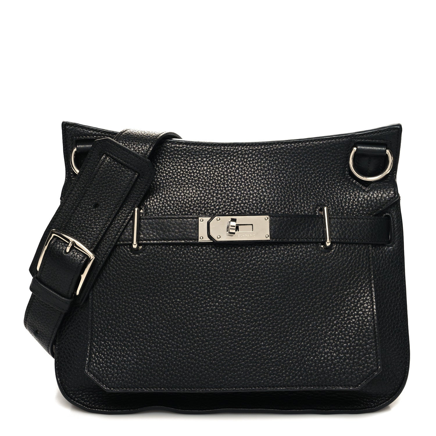 Hermes Taurillon Clemence Jypsiere 31 Black 1 of 11