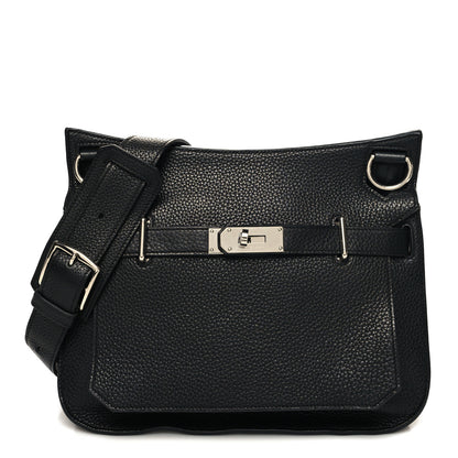 Hermes Taurillon Clemence Jypsiere 31 Black 1 of 11