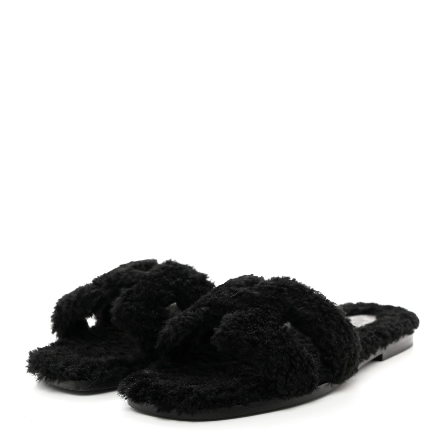 Woolskin Oran Sandals 38.5 Black