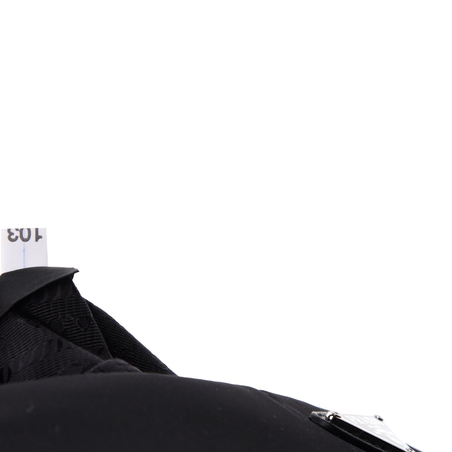 Prada Nylon Re-Edition 2005 Shoulder Bag Black 10 of 12