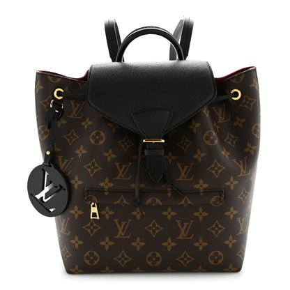 Louis Vuitton Monogram Montsouris PM Black 1 of 12