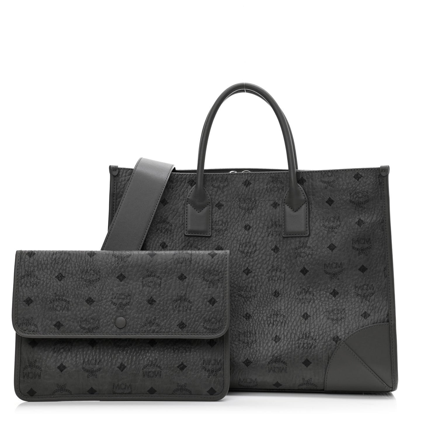 Visetos Large Munchen Tote Grey