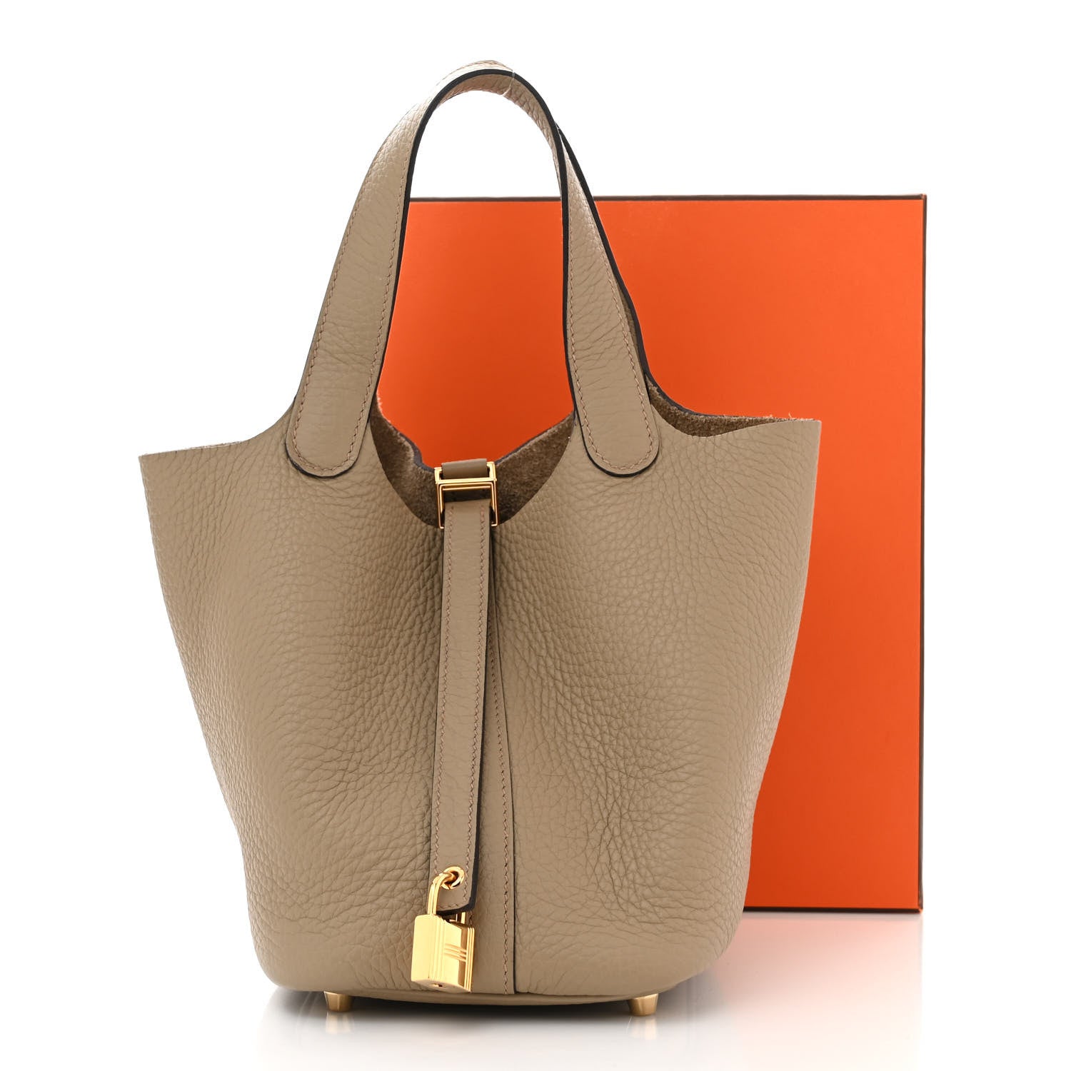 Hermes Taurillon Clemence Picotin Lock 18 PM Trench 11 of 11