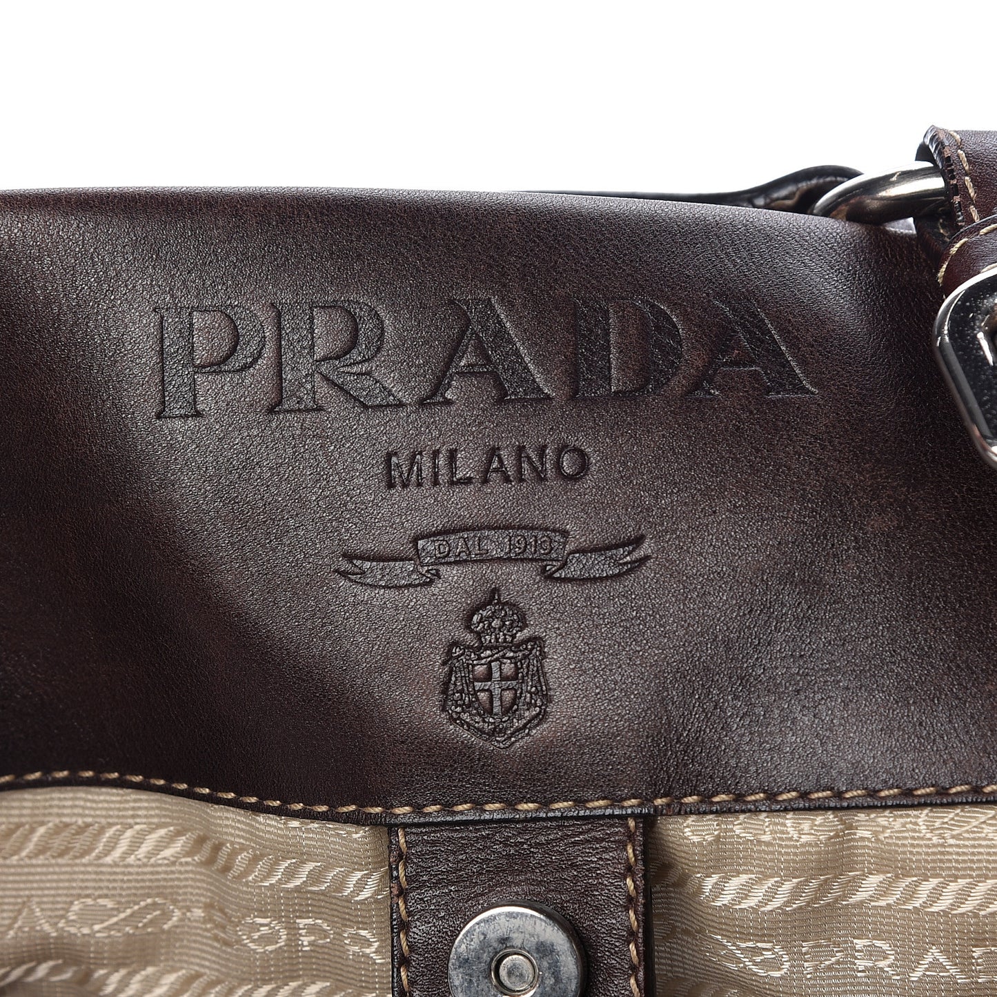 Jacquard Logo Hobo Corda Moro