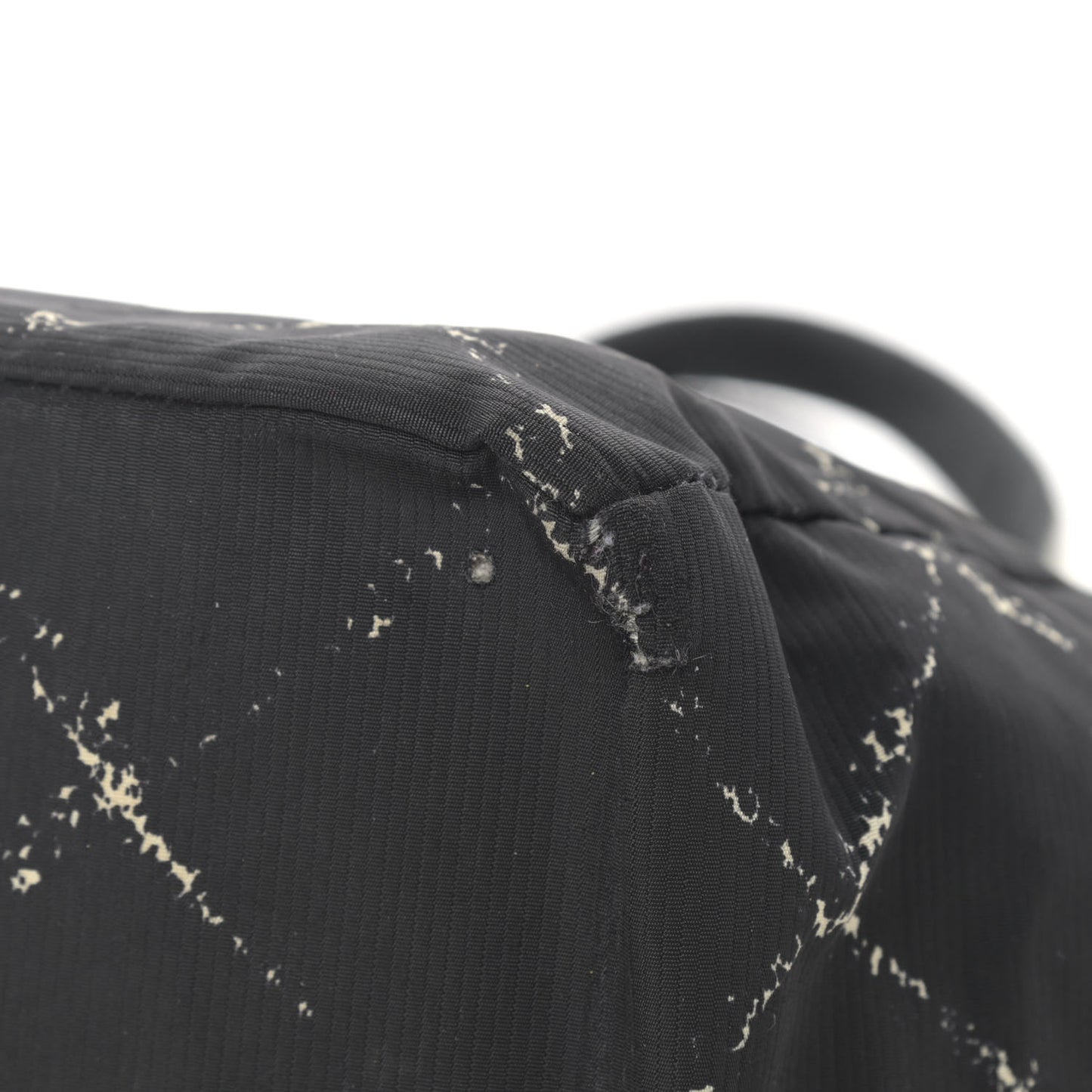 Nylon Travel Tote Black