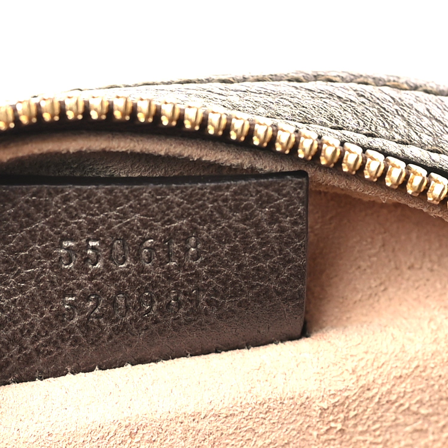 Gucci GG Supreme Monogram Web Mini Ophidia Round Shoulder Bag Brown 7 of 10