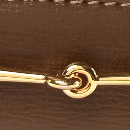 Gucci GG Supreme Monogram Mini Horsebit 1955 Rounded Shoulder Bag Beige Brown Sugar 8 of 10