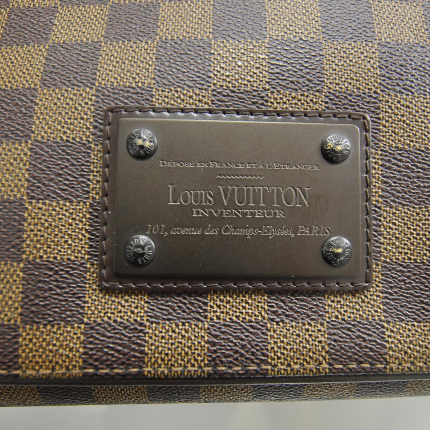 Louis Vuitton Damier Ebene Brooklyn MM 5 of 8