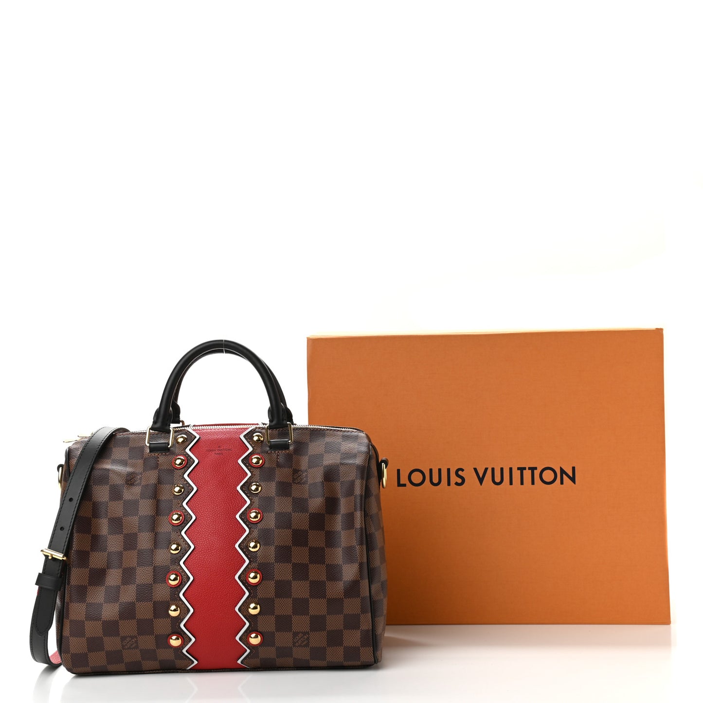 Damier Ebene Karakoram Speedy Bandouliere 30