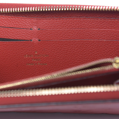 Louis Vuitton Empreinte Clemence Wallet Cherry 6 of 7