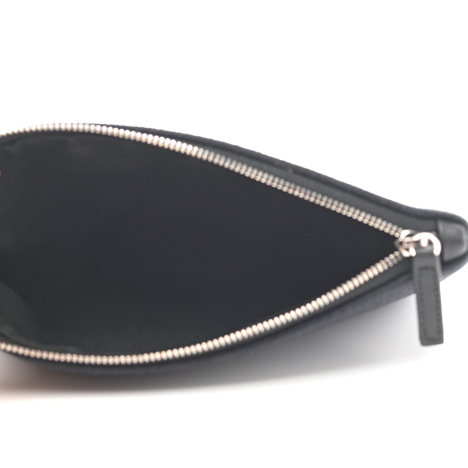Chanel Mixed Fibers Small Deauville Pouch Black 5 of 5