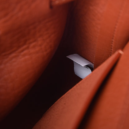 Mansur Gavriel Suede Mini Lady Bag Brick 6 of 8