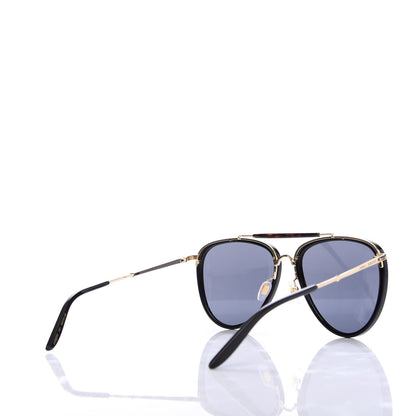 Gucci Aviator Sunglasses GG0672S Black Gold 3 of 8